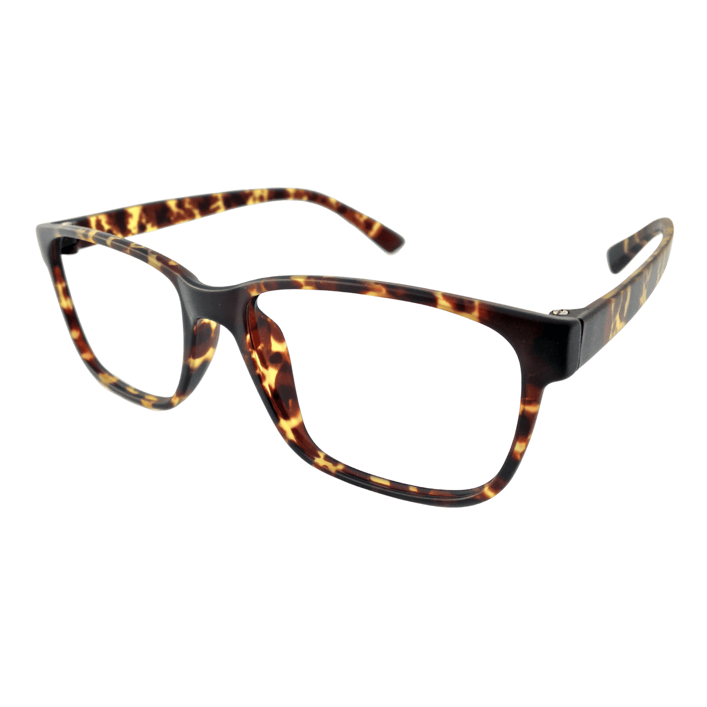 Tortoise bold eyeglass frame