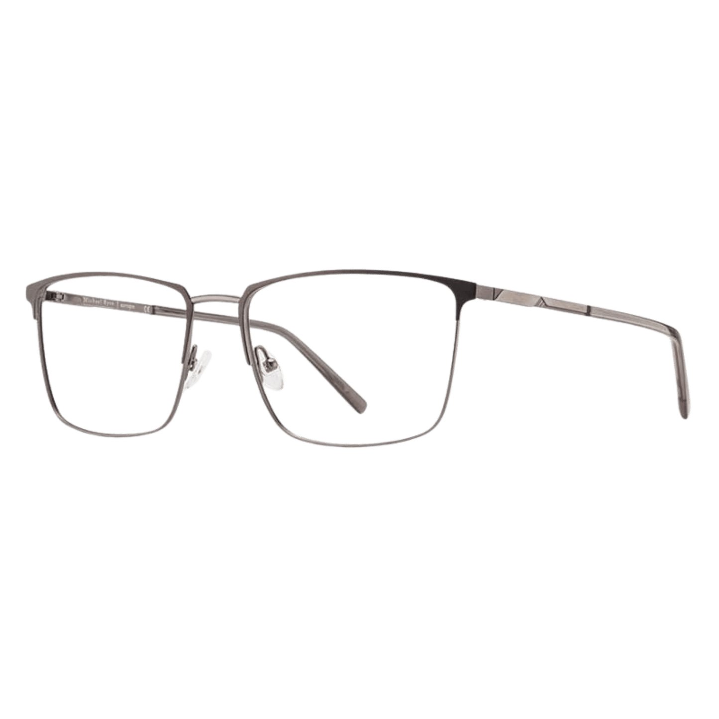 Large modern pewter gunmetal frame