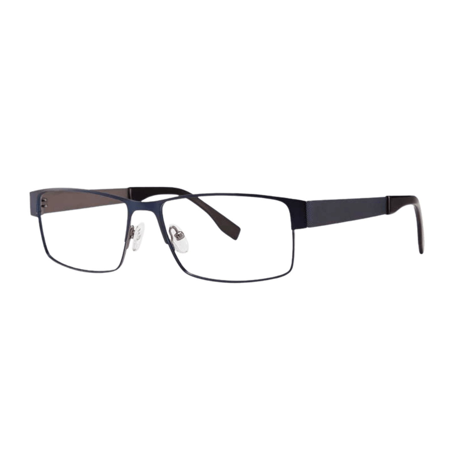 Steel sleek navy gunmetal frame
