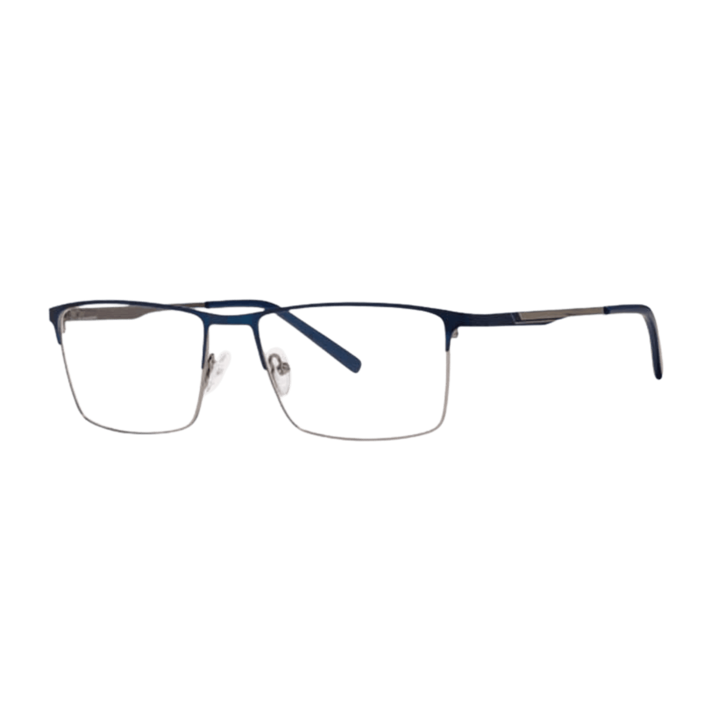 Navy Gunmetal Eyeglasses