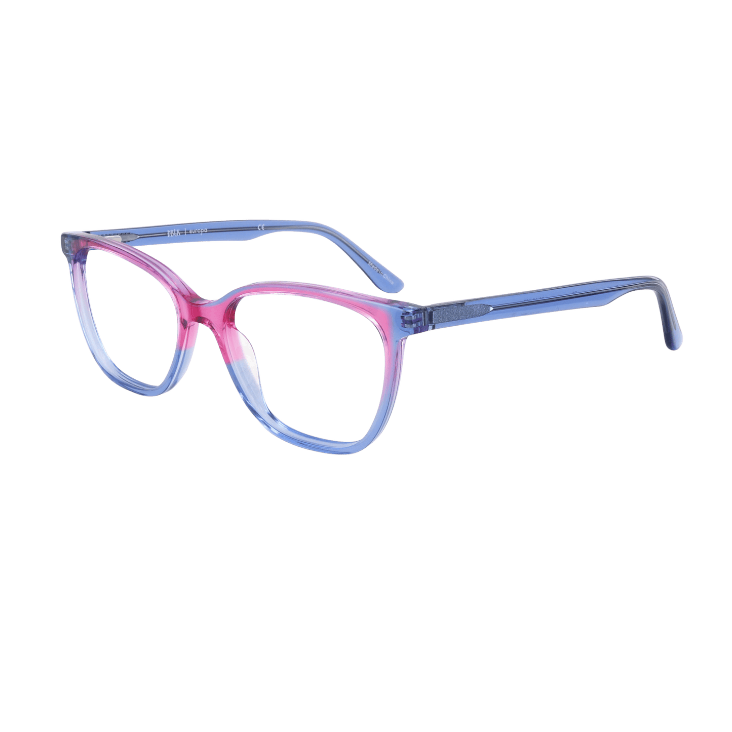 Purple pink gradient kids eyeglasses
