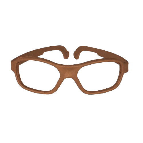 KIDS EYEGLASSES BROWN