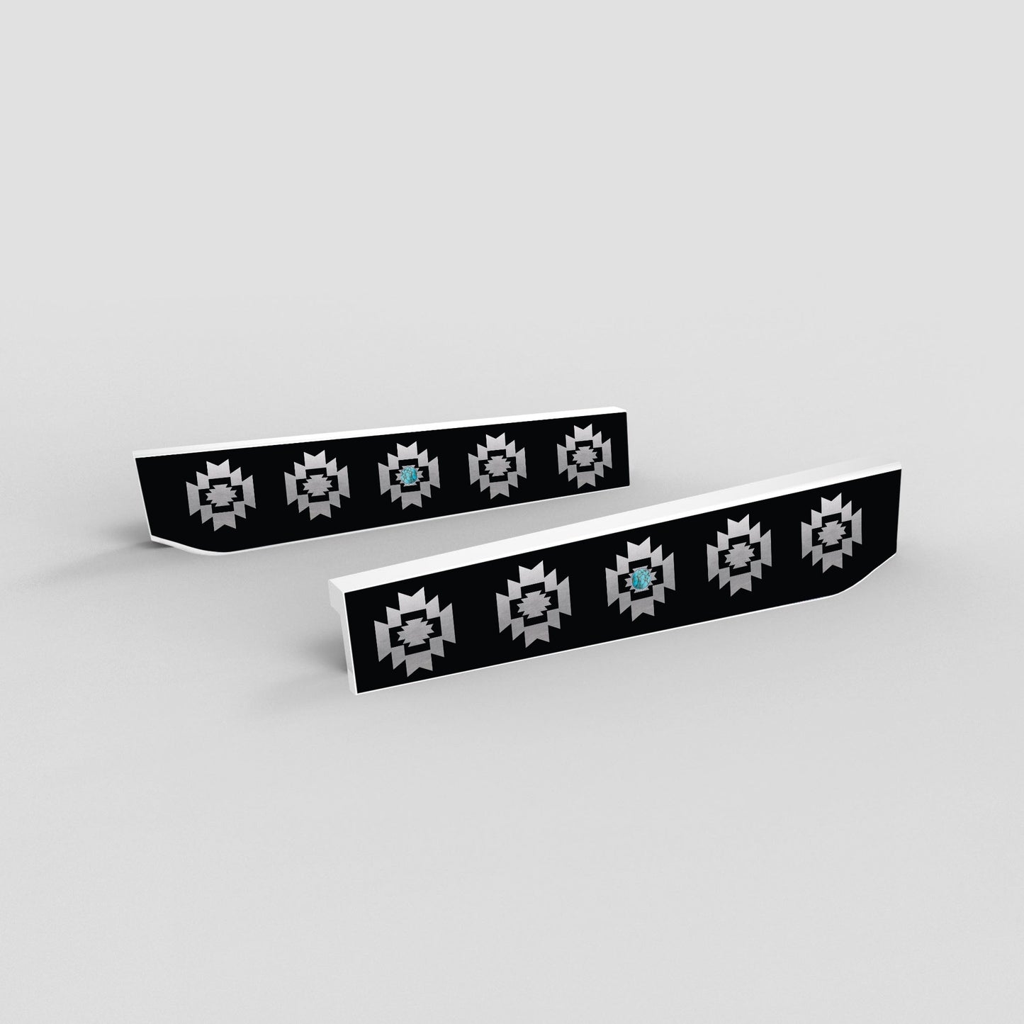 Tribal Pattern - White