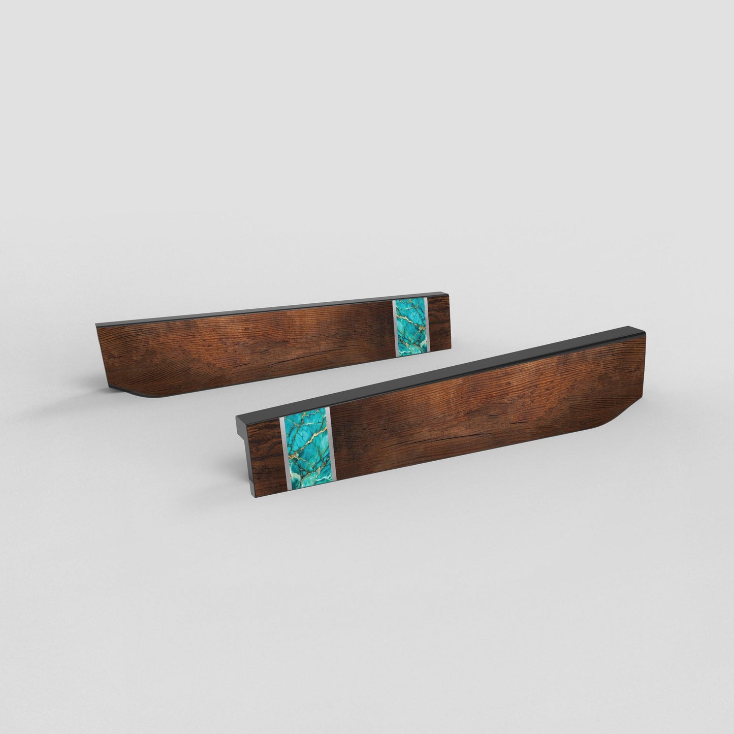 Turqouise Inlay - Black