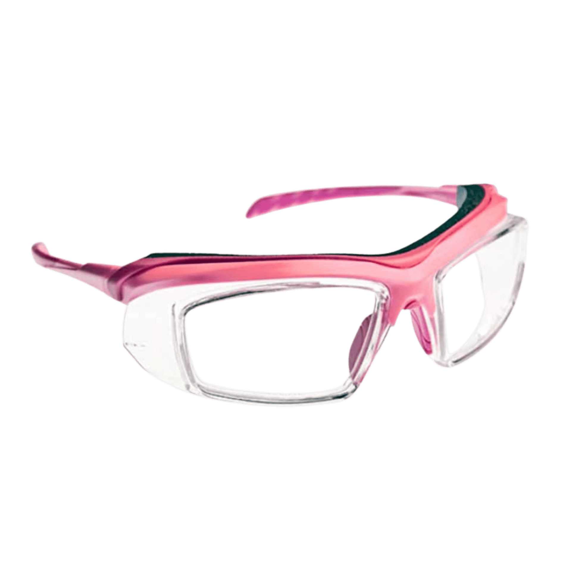 Armo safety wrap eyeglasses in pink