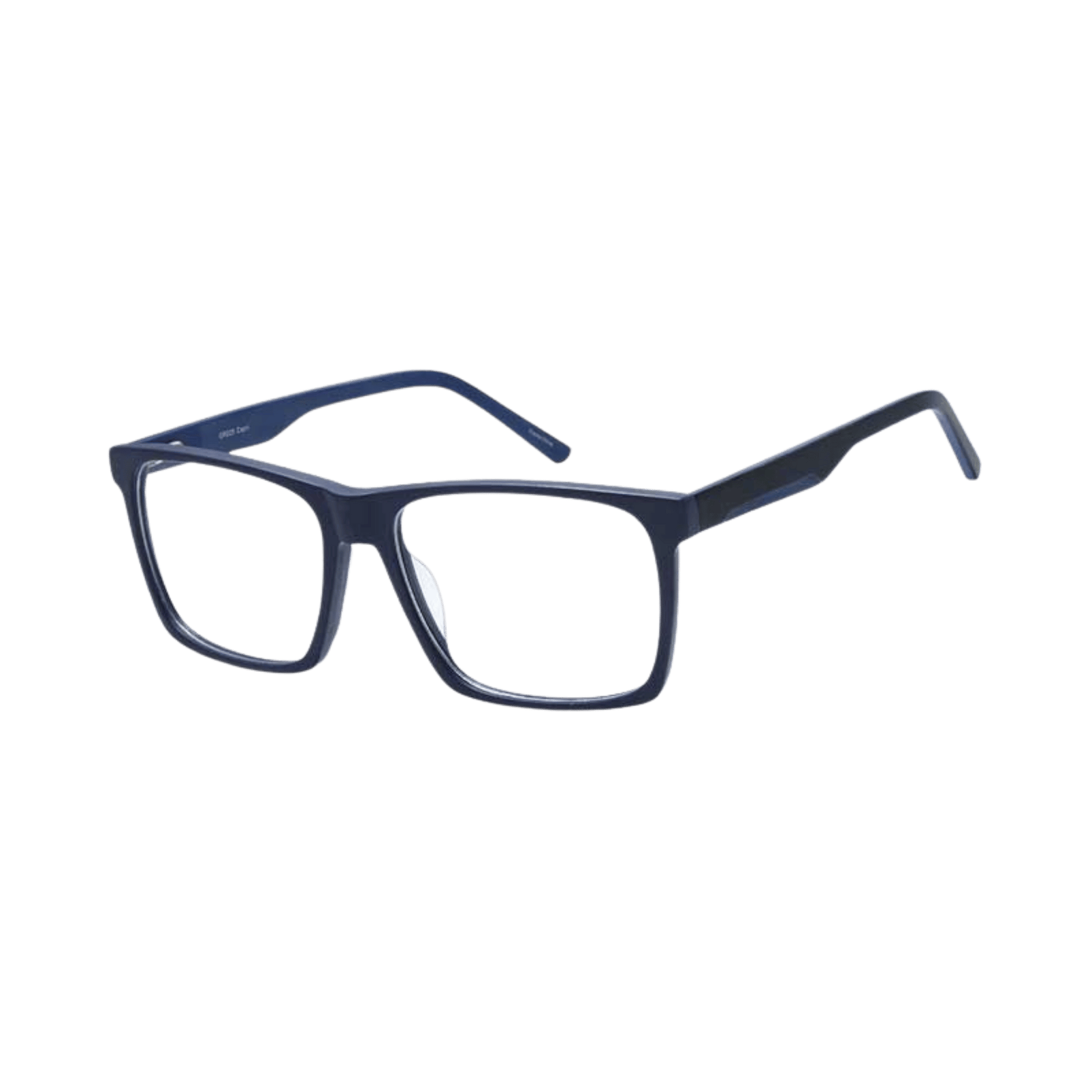 Blue oversized frame 