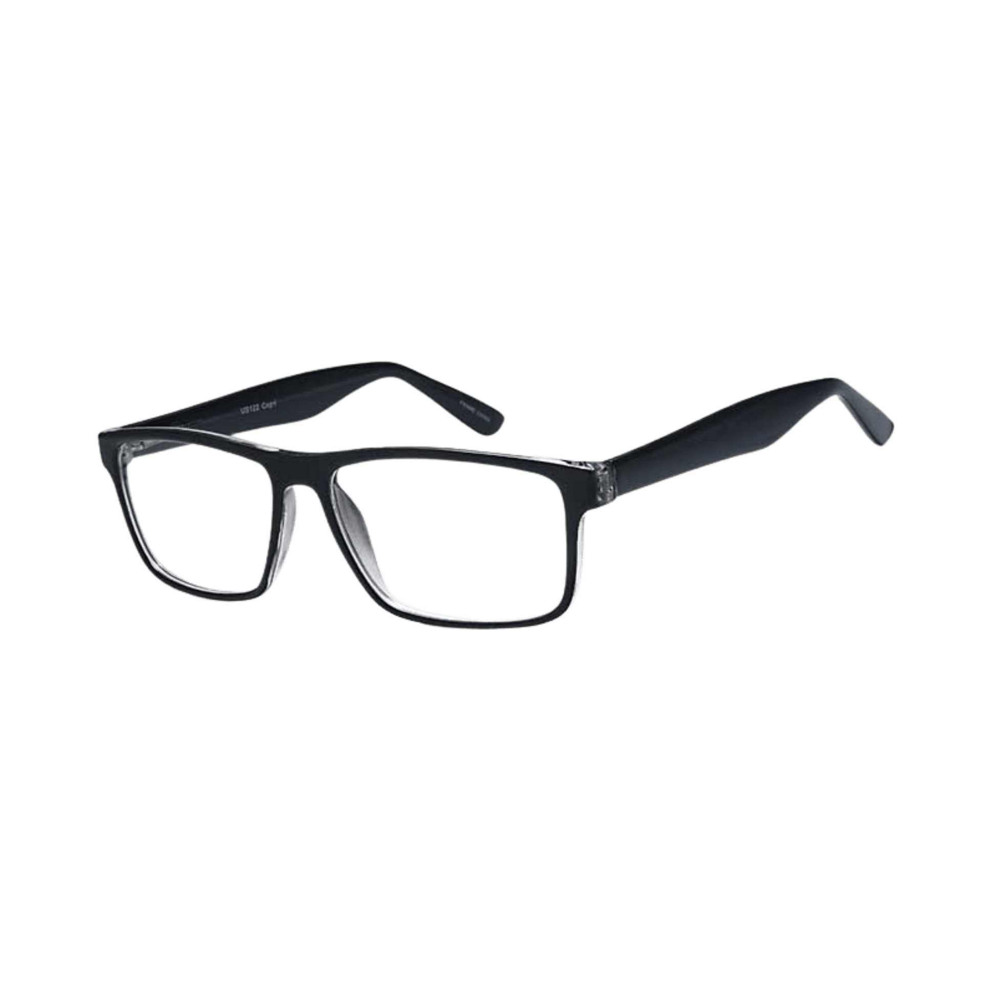 Black plastic frame 