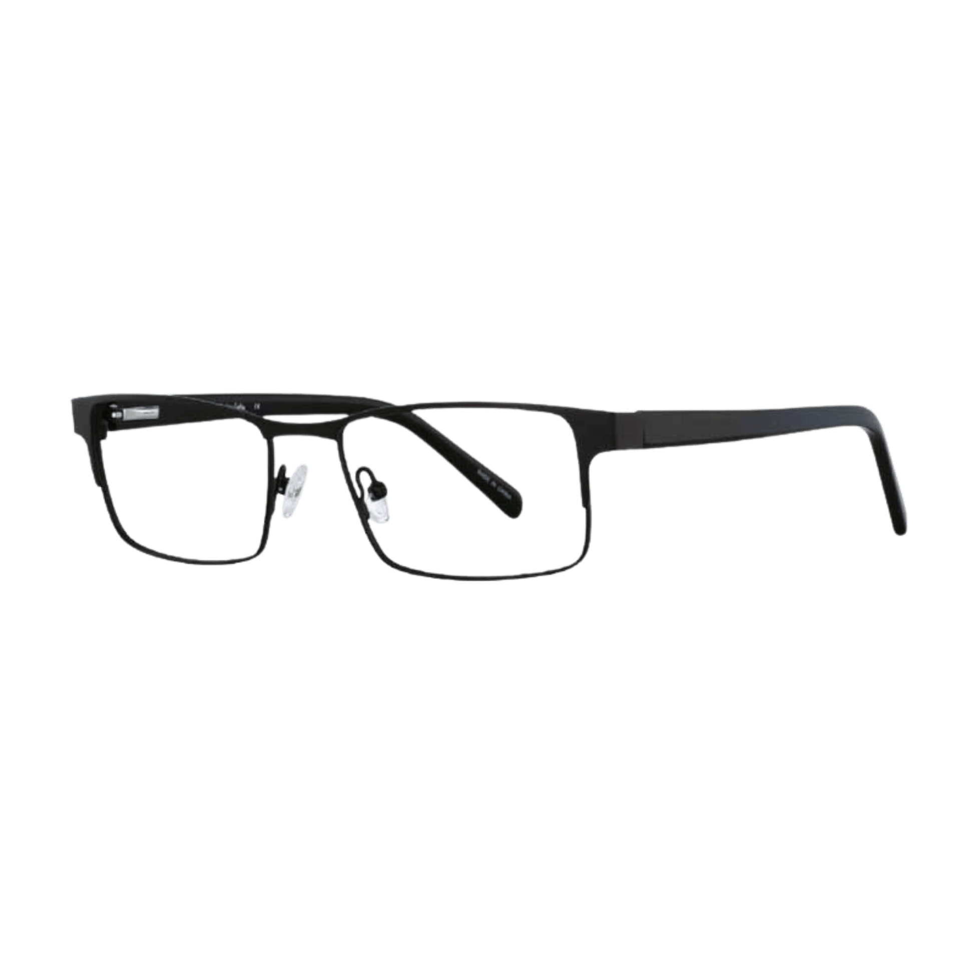 Full rim black eyeglasses
