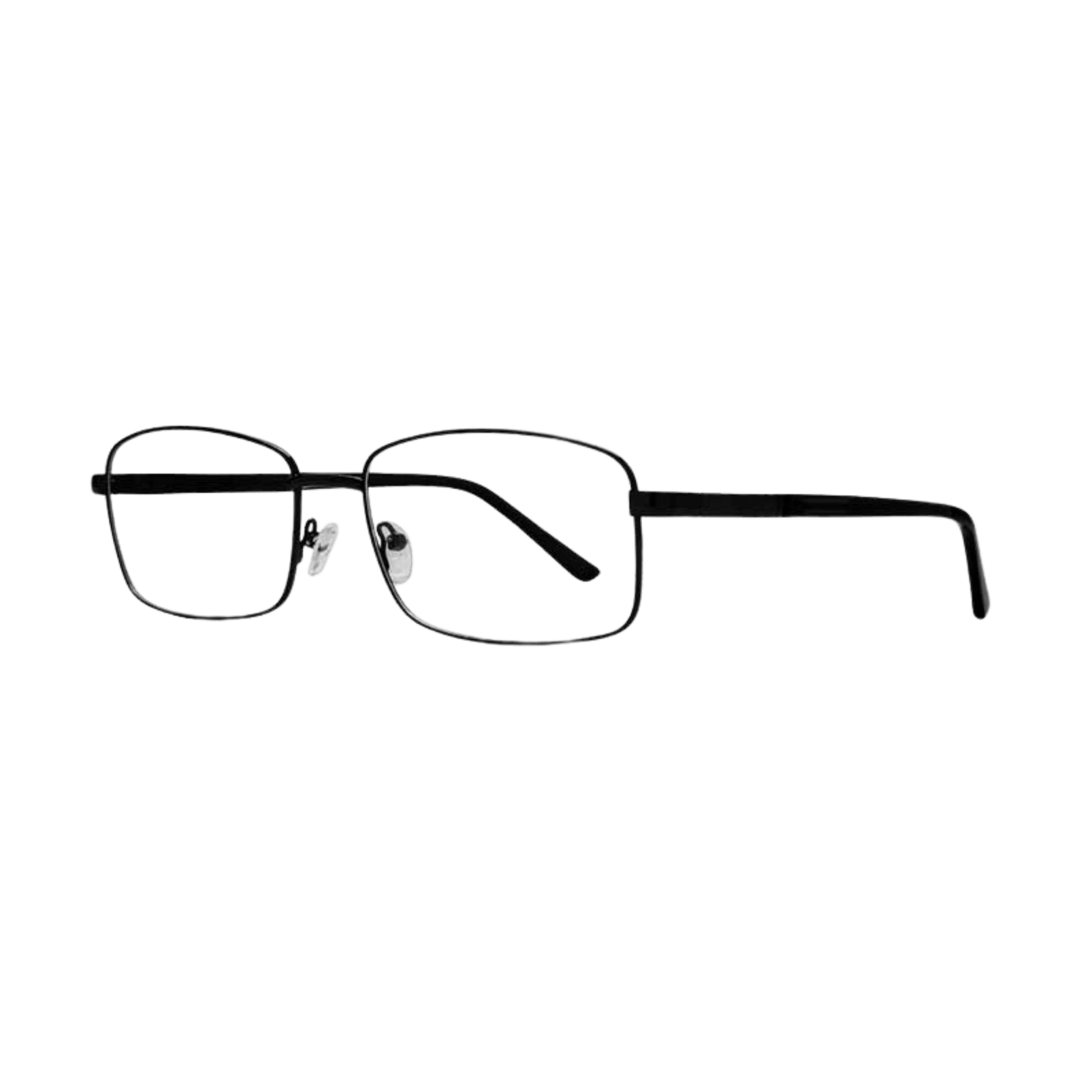 Contemporary Black Eyeglasses