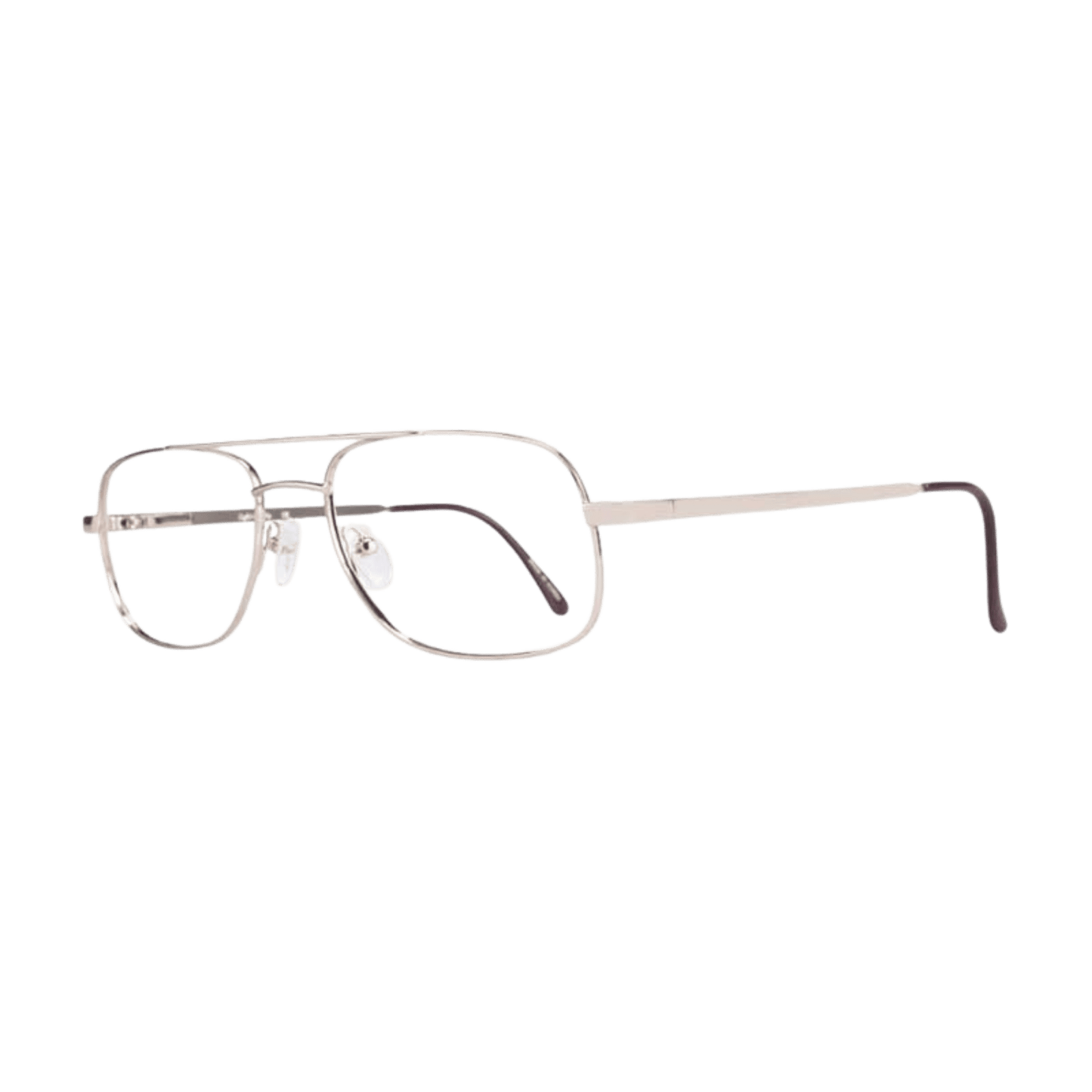 Aviator Mens Gold Eyeglasses