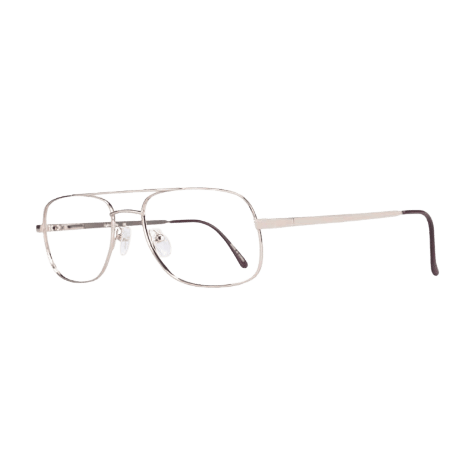 Aviator Mens Gold Eyeglasses