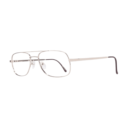 Aviator Mens Gold Eyeglasses