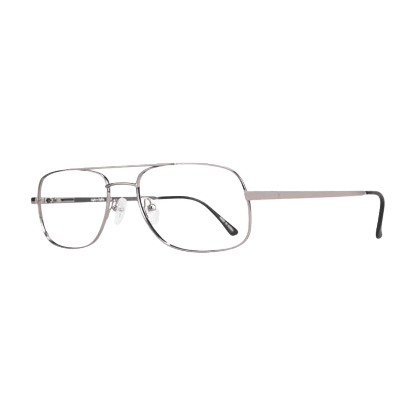 Aviator Mens Gunmetal Eyeglasses