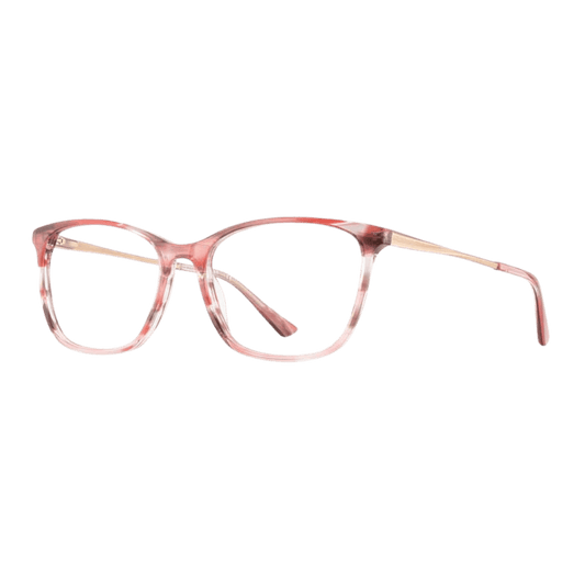 Elegant rose gold womens eyeglass frame 