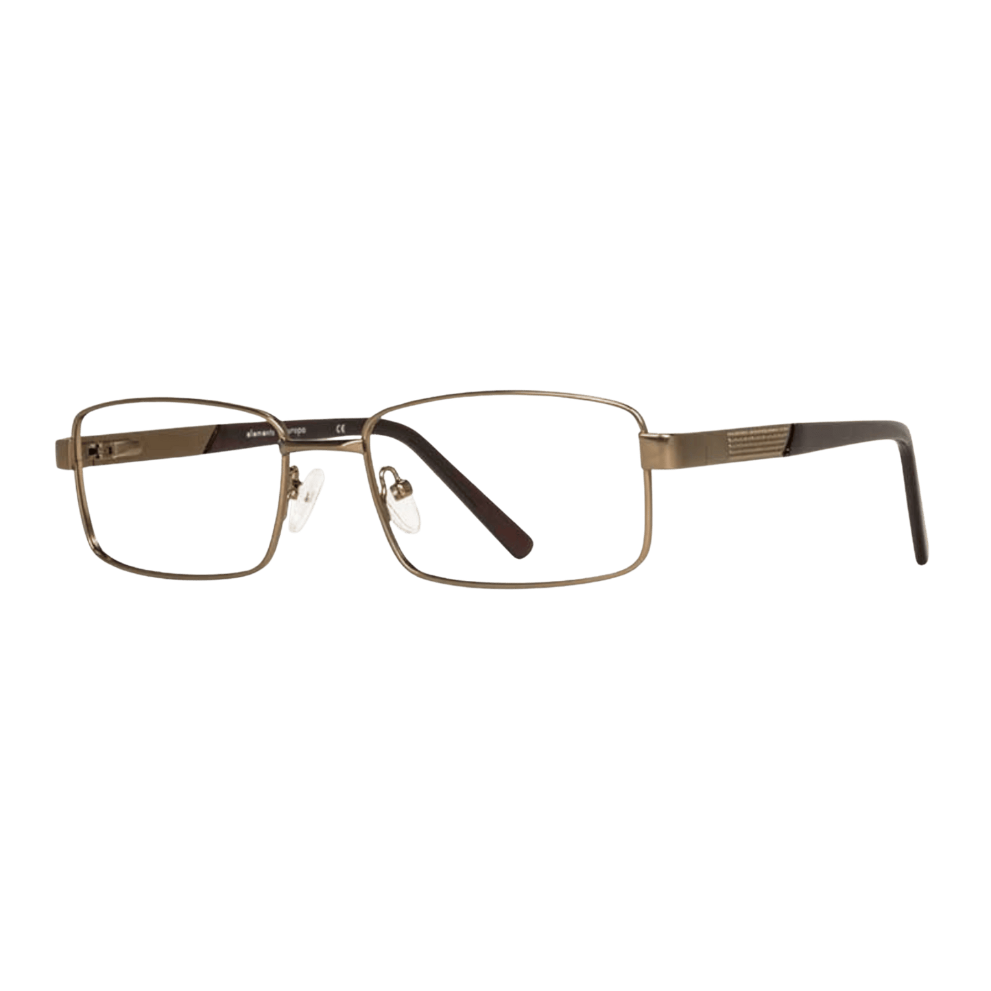 Timeless brown eyeglass frame 