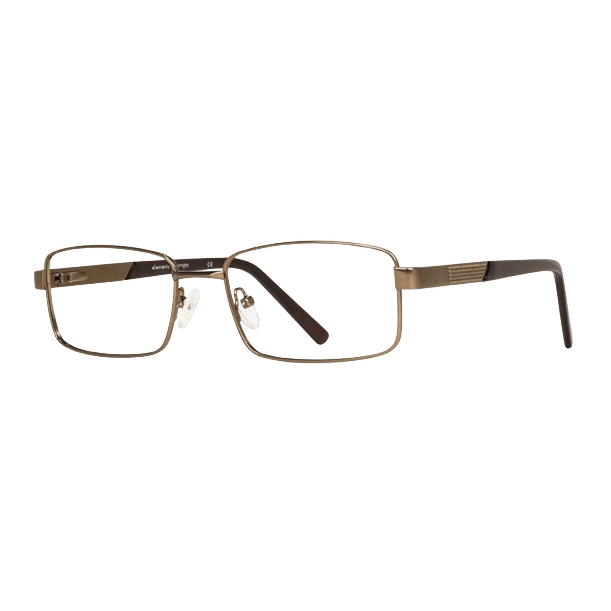 Timeless brown eyeglass frame 