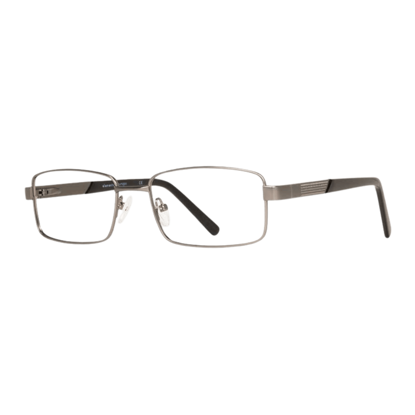 Timeless gunmetal eyeglass frame 