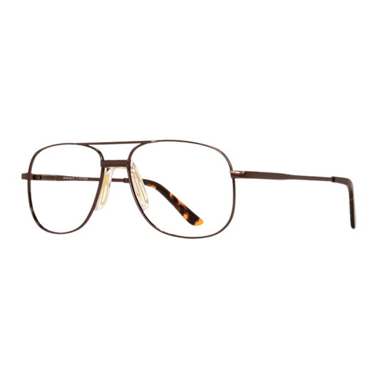 Aviator Unifit Brown Eyeglasses