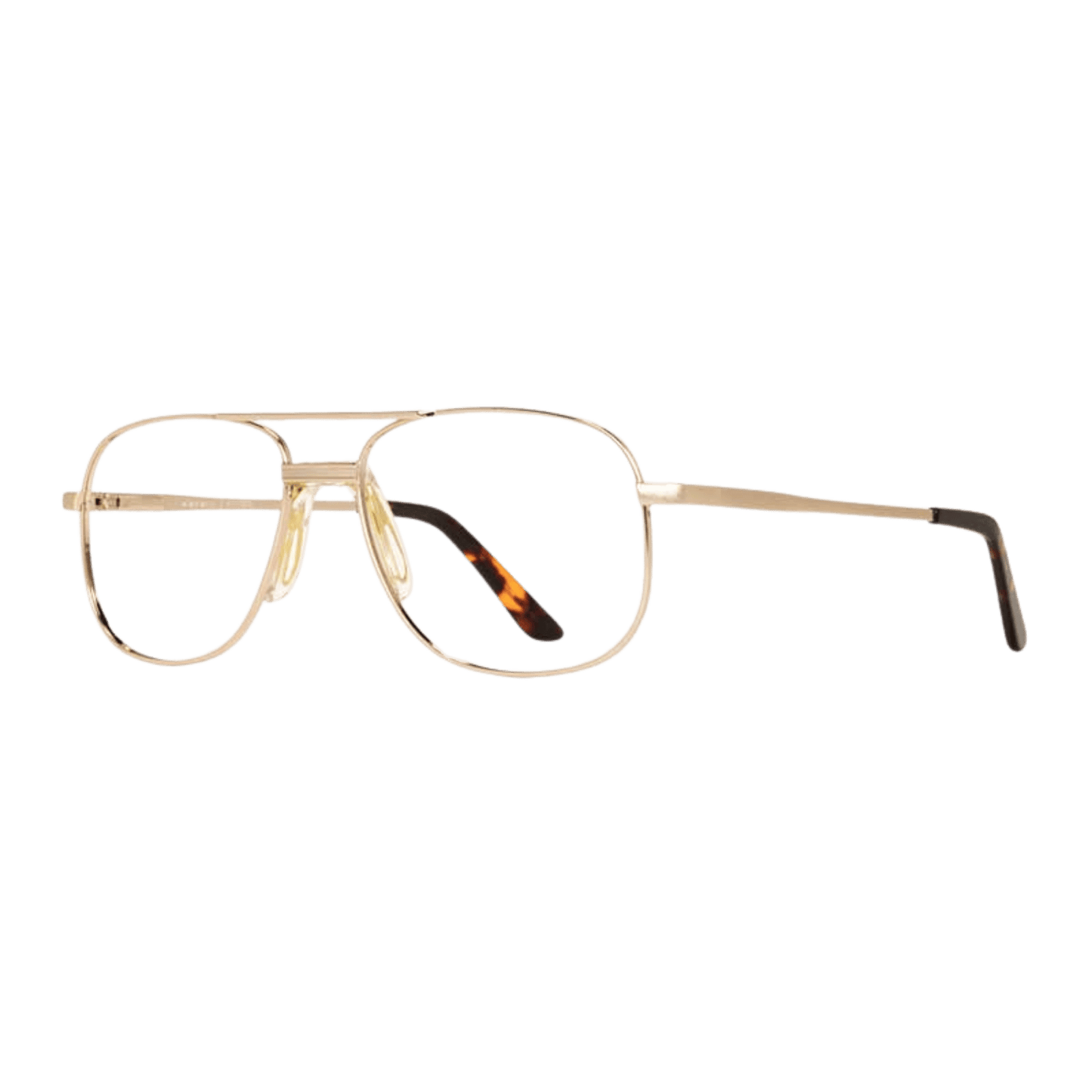 Aviator Unifit Gold Eyeglasses