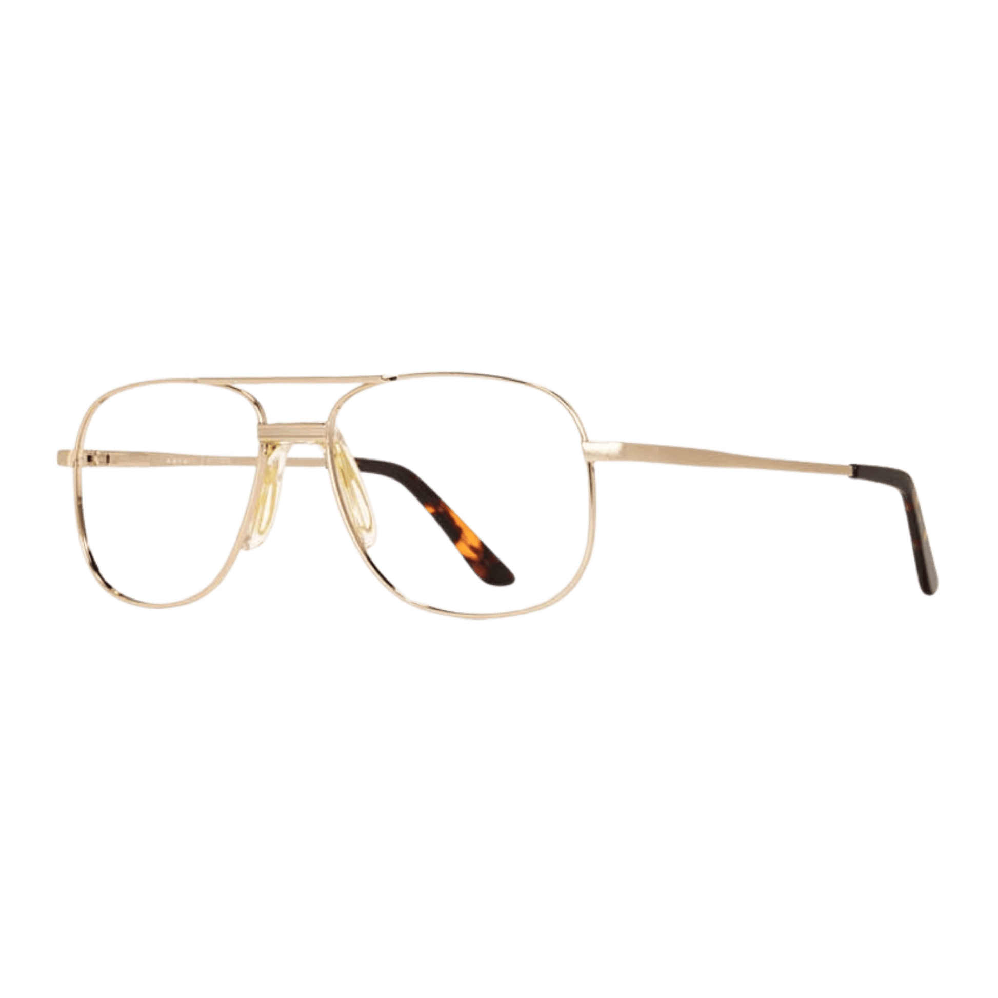 Aviator Unifit Gold Eyeglasses