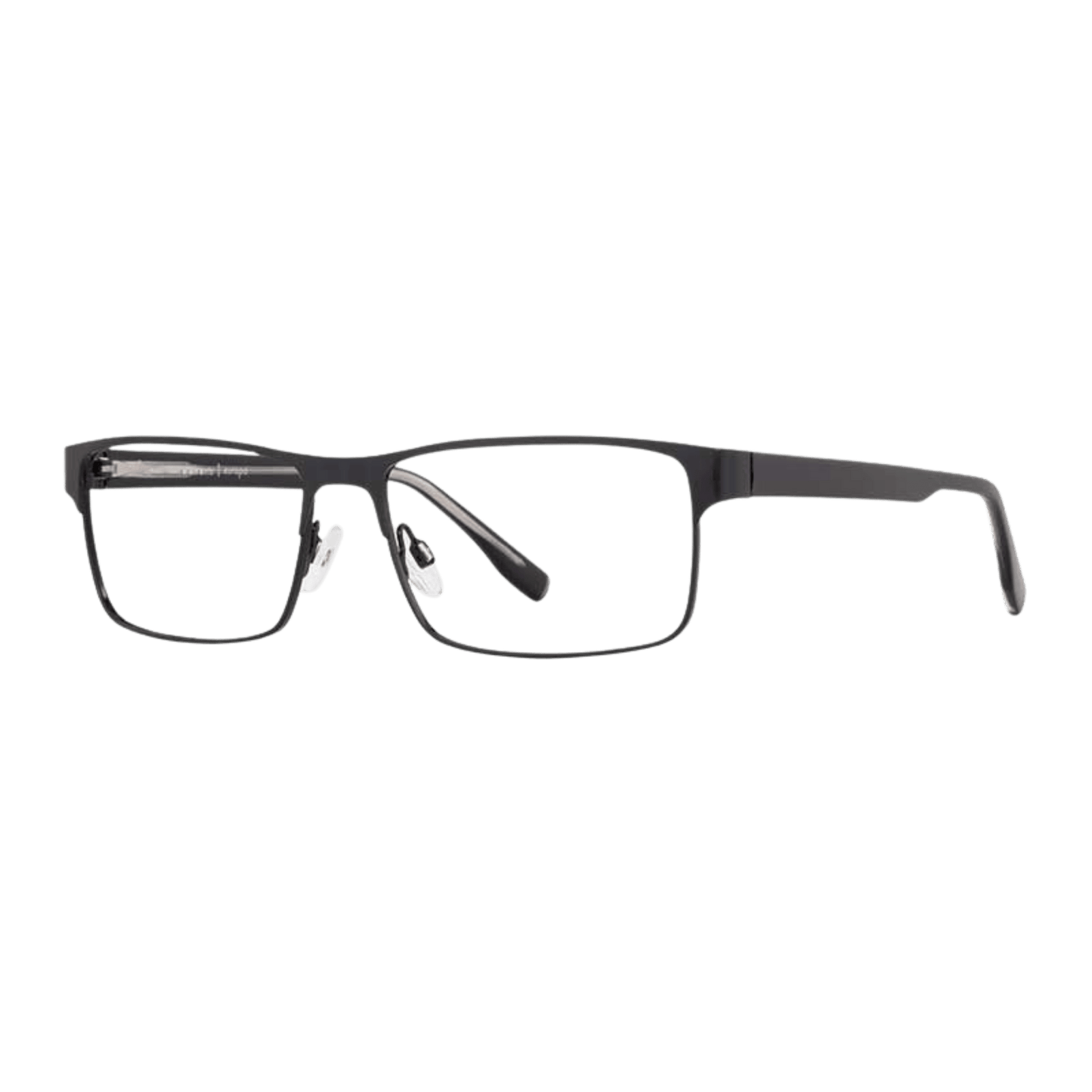 Refined black eyeglasses