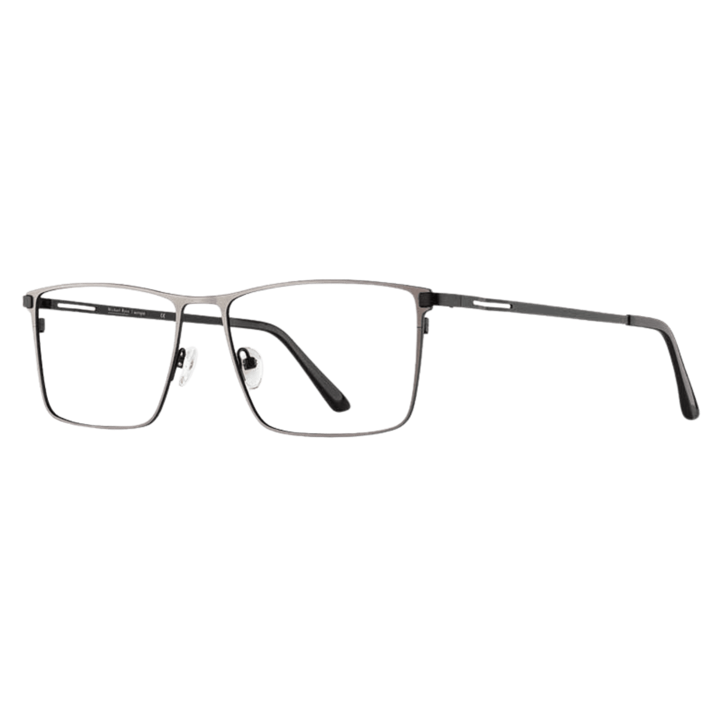 Geek chic gunmetal black frame 
