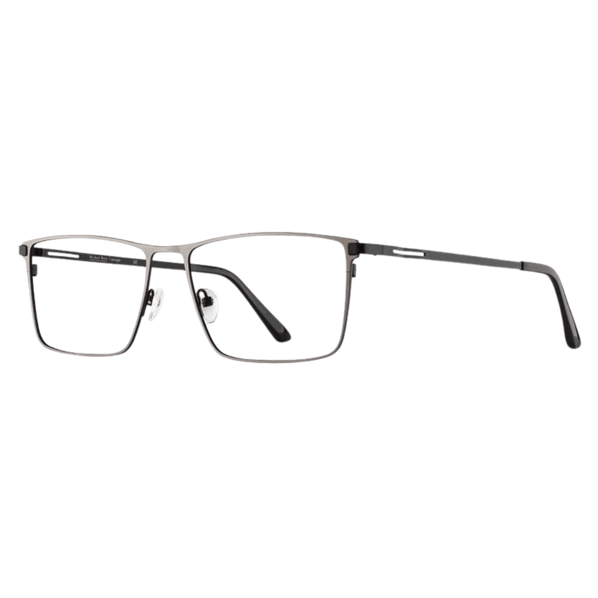 Geek chic gunmetal black frame 