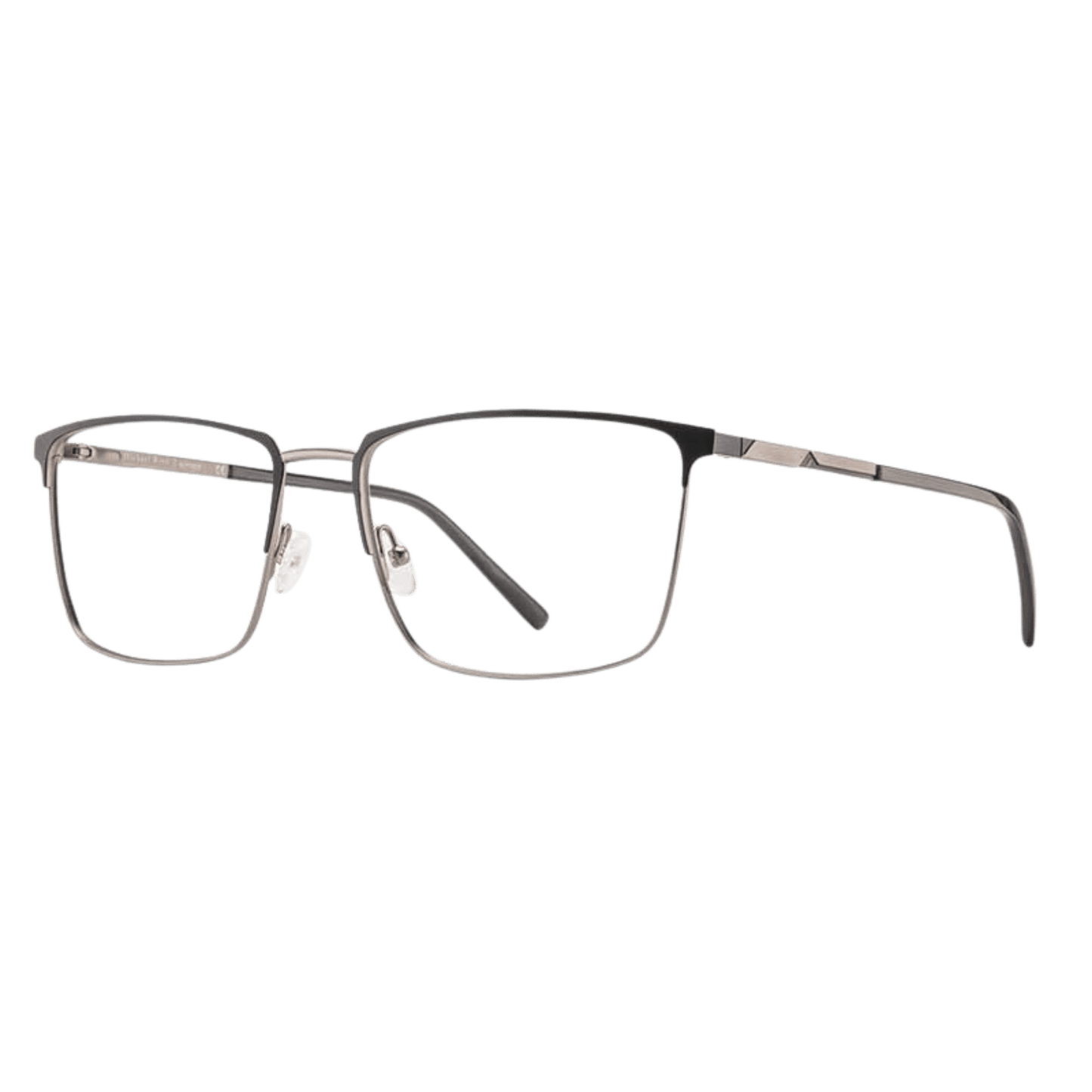 Large modern black gunmetal frame 