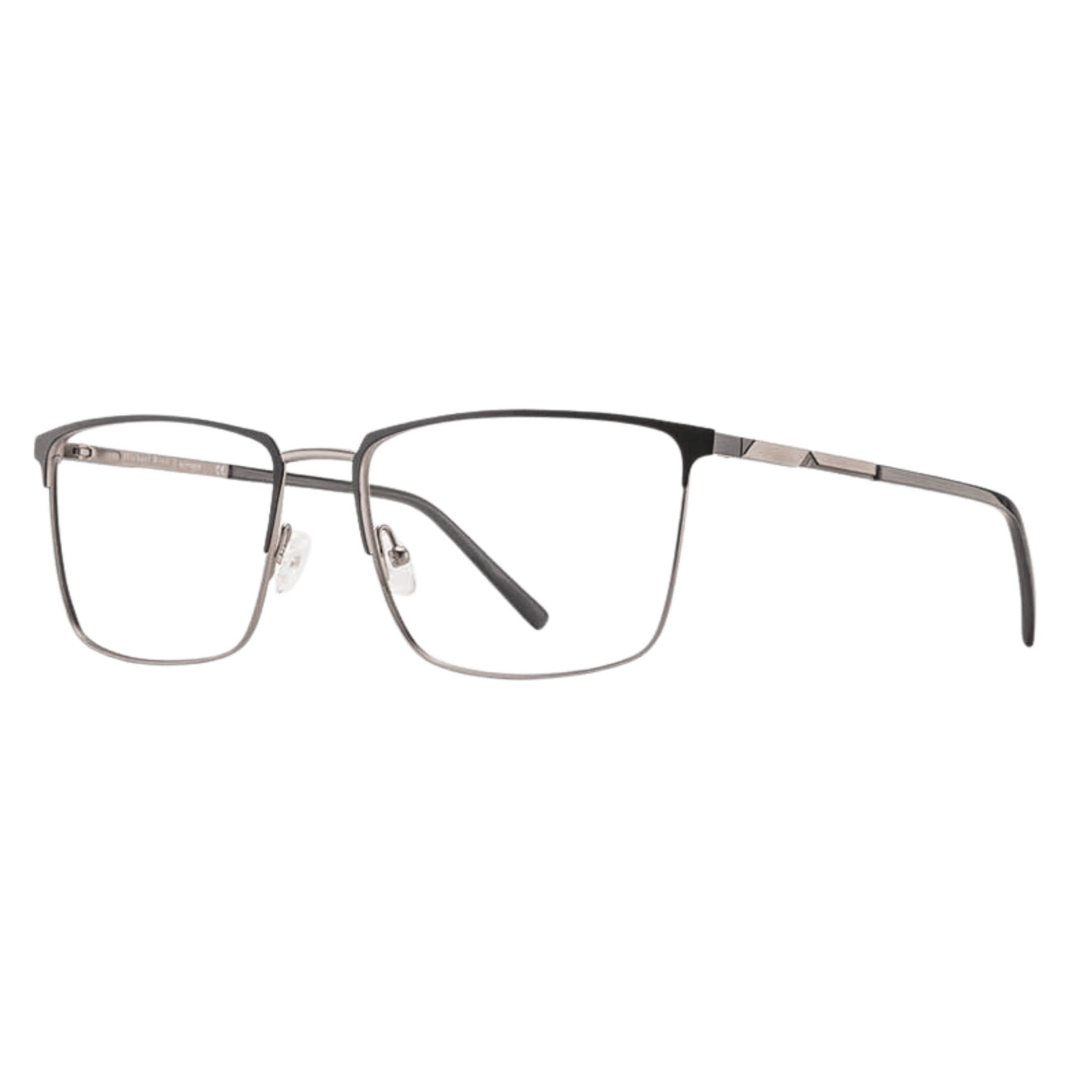 Large modern black gunmetal frame 