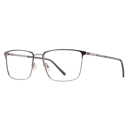 Large modern black gunmetal frame 