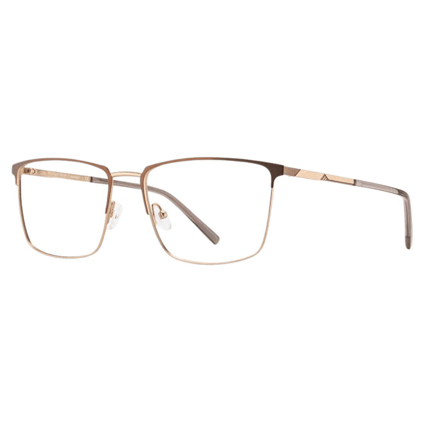 Large modern brown gold frame 