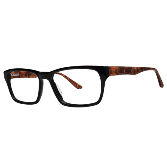 Premium Men's black brown eyeglasses