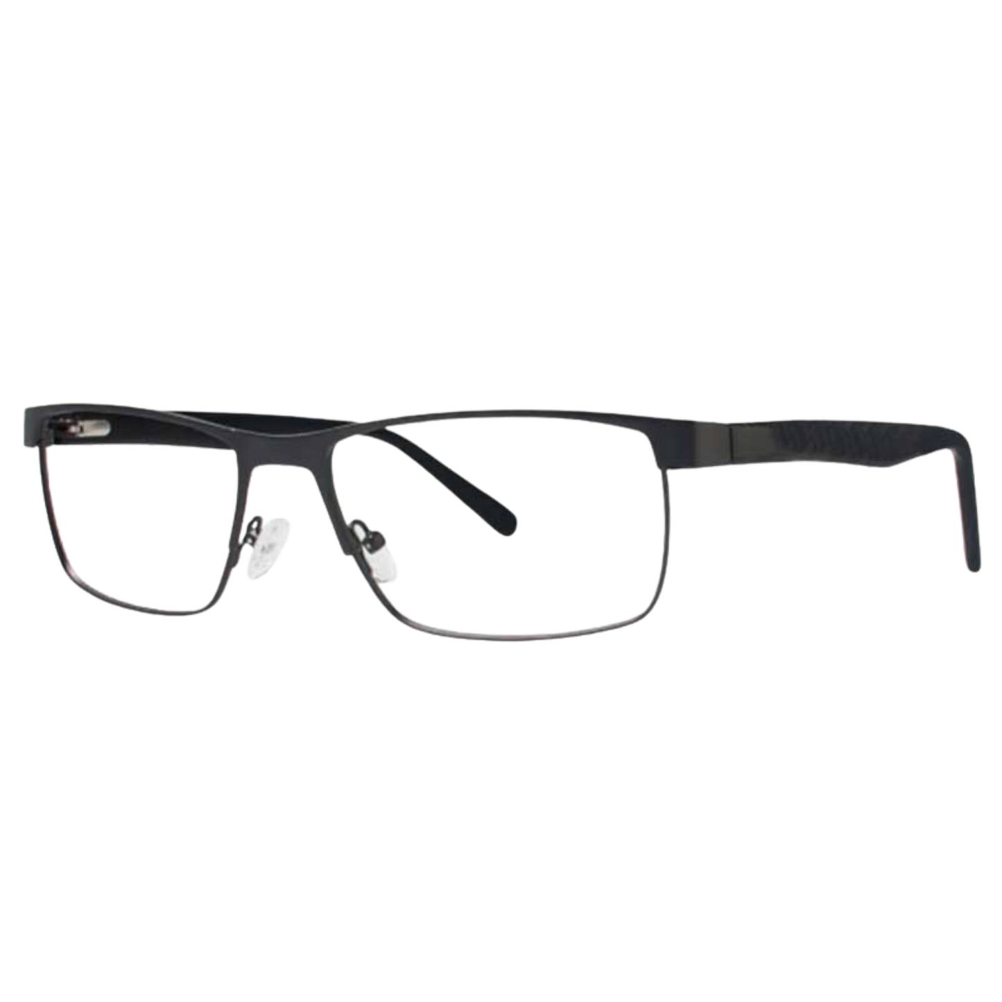 Rectangular Mens Eyewear in Black 