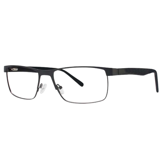 Rectangular Mens Eyewear in Black 
