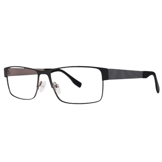 Steel sleek black gunmetal frame 