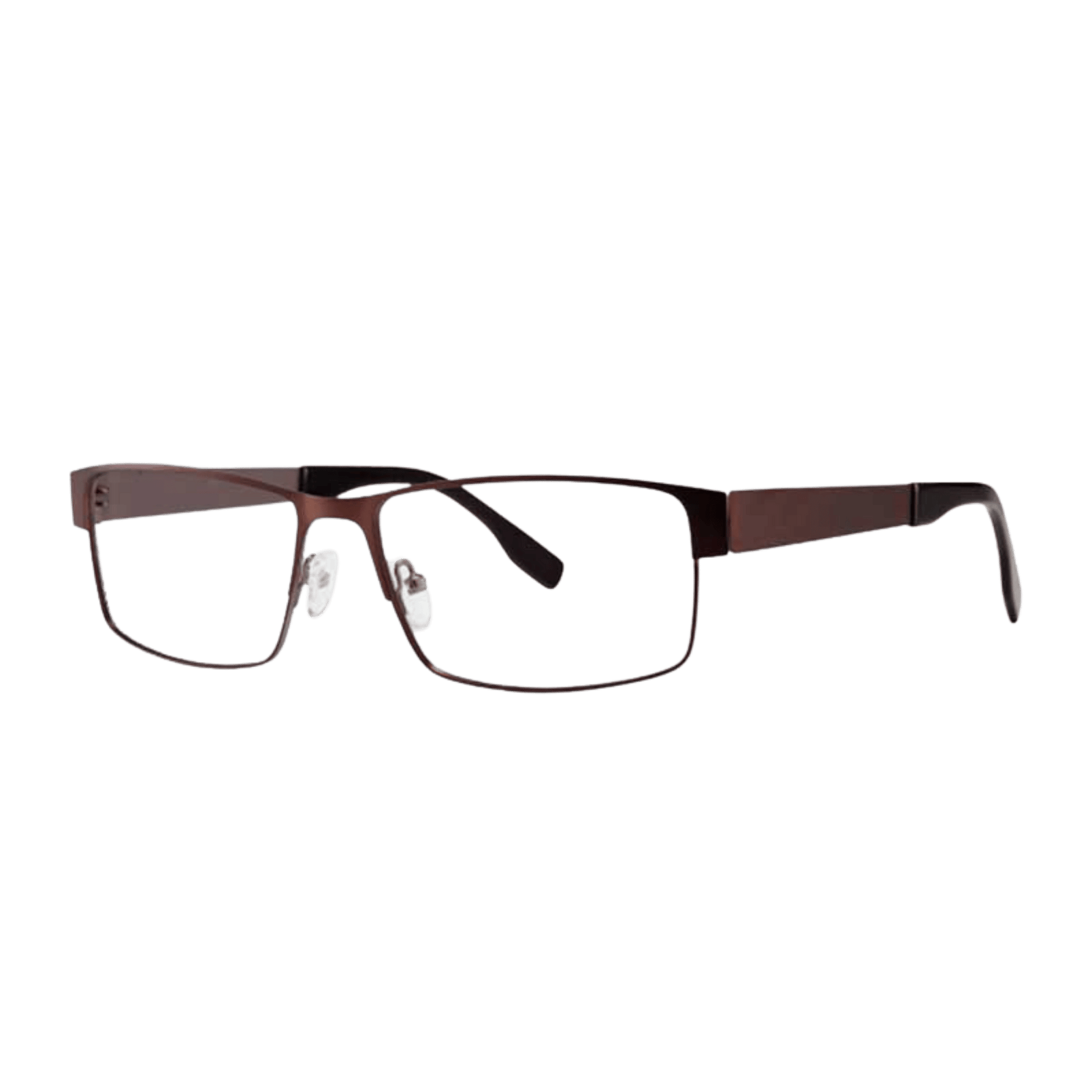 Steel sleek brown gunmetal frame 