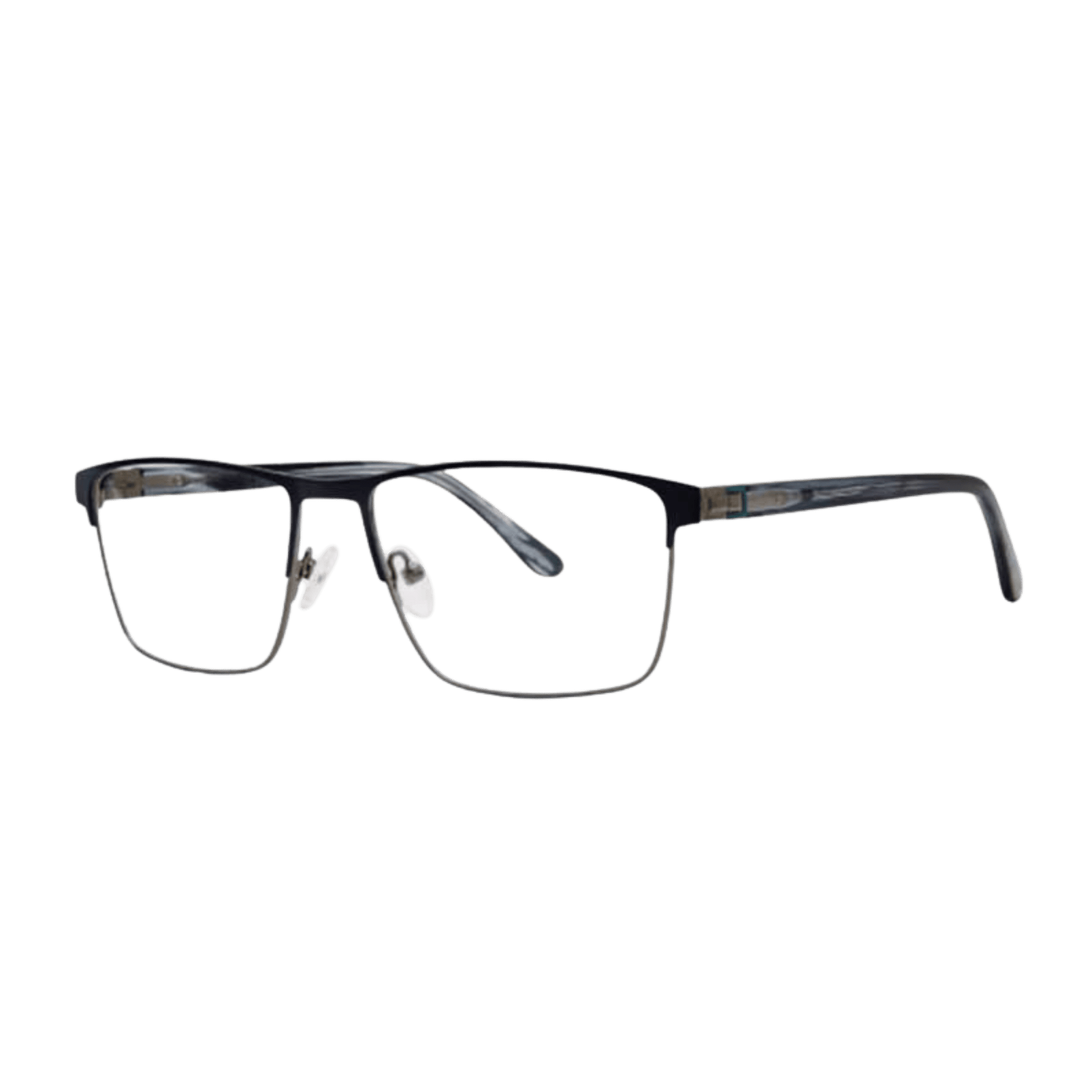 Masculine gunmetal navy  frame 