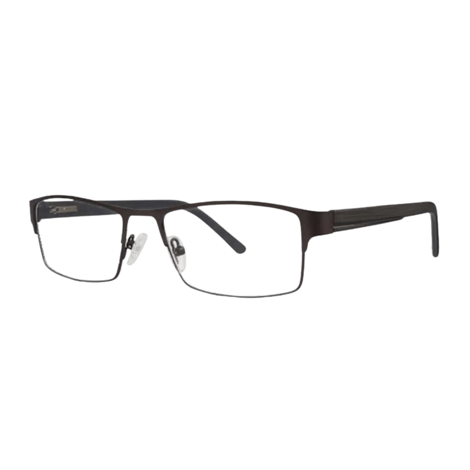 Gunmetal metal eyeglasses 