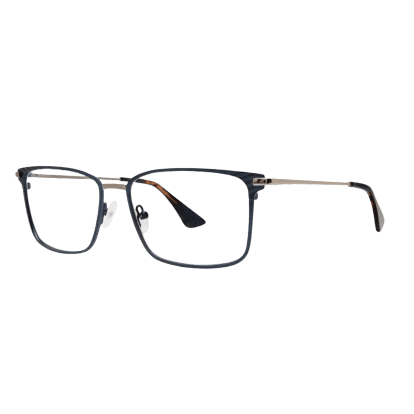 Navy Gunmetal Eyeglasses