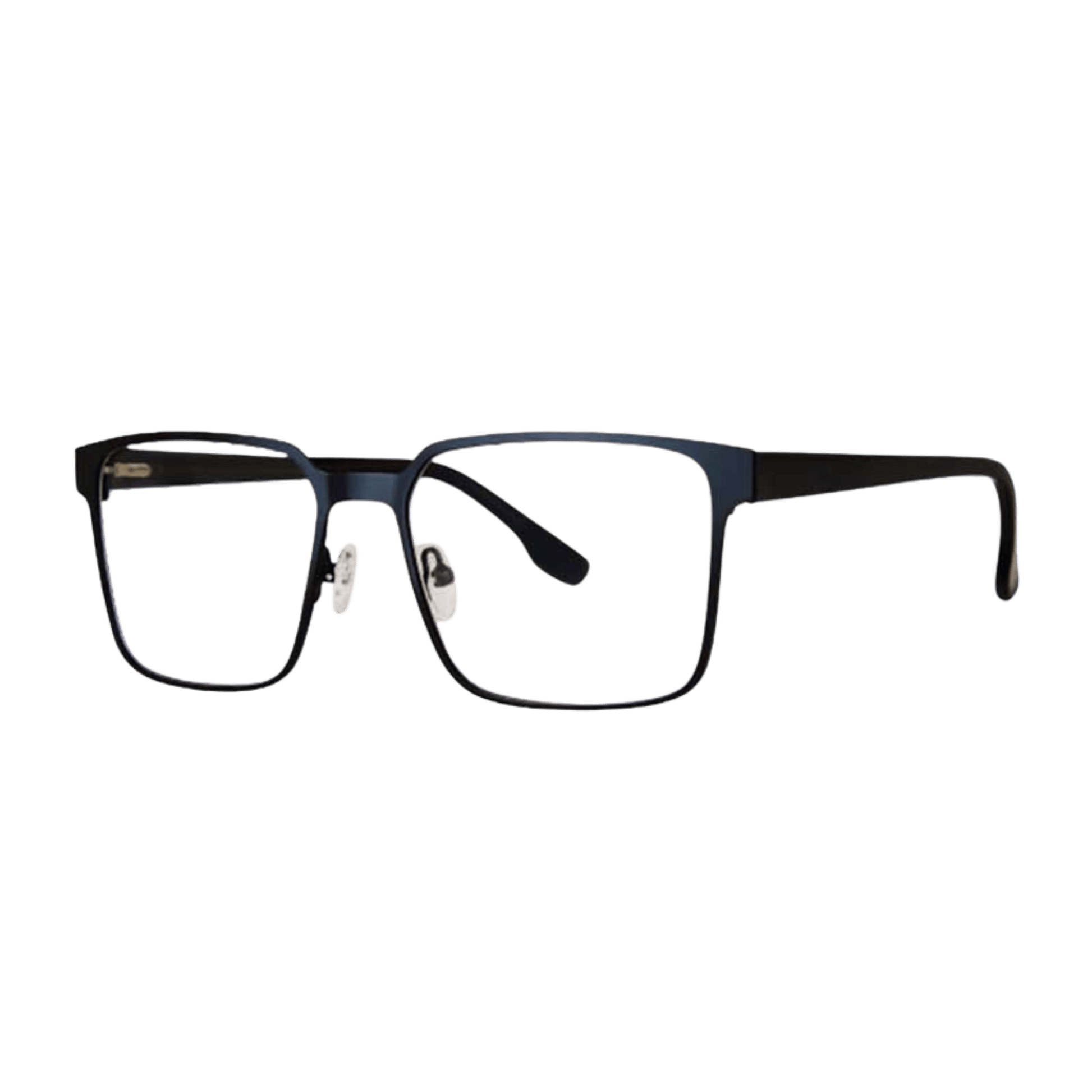 Black and grey eyeglass frame 