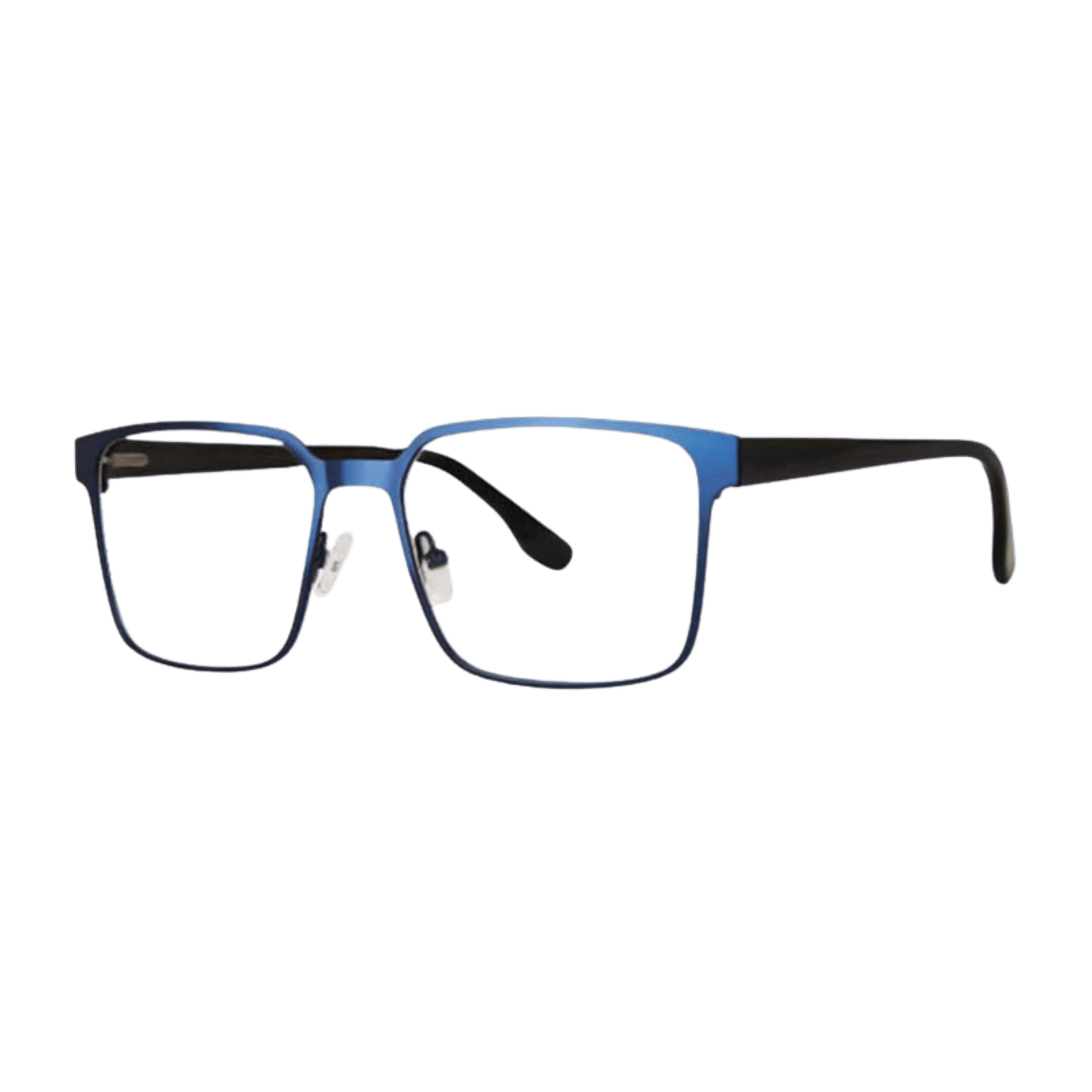 Navy and charcoal eyeglass frame 