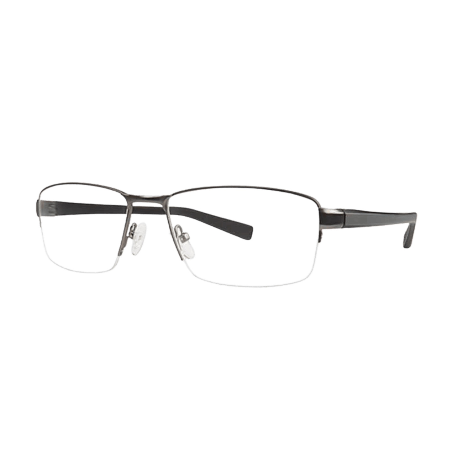 Thin metal frame in gunmetal and gray
