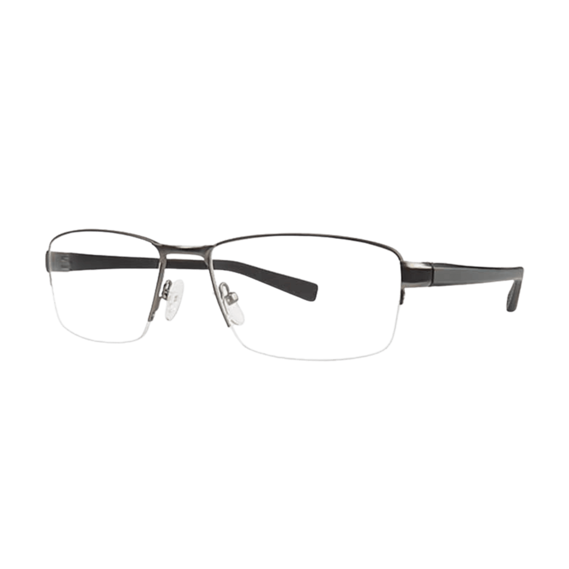 Thin metal frame in gunmetal and gray