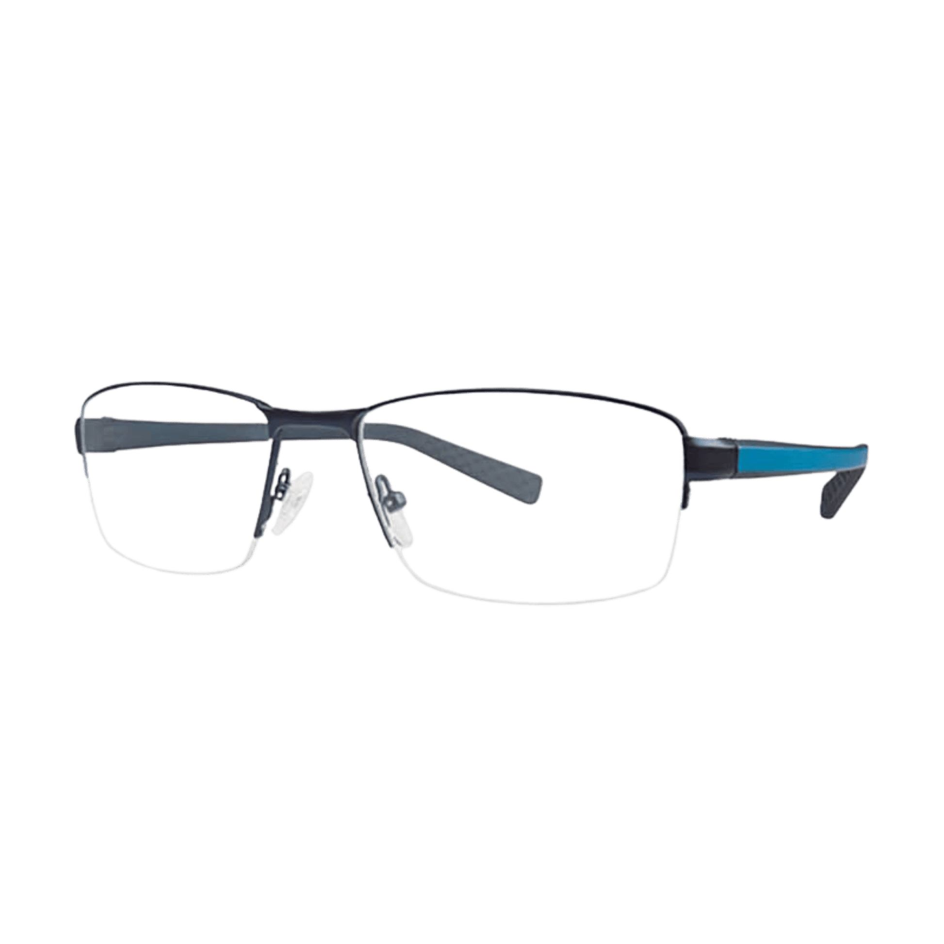 Thin metal frame in navy blue