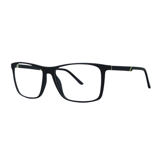 Mens black eyeglass frame 