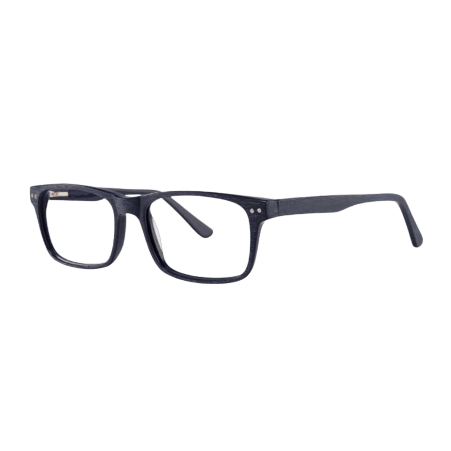 Navy thick eyeglasses