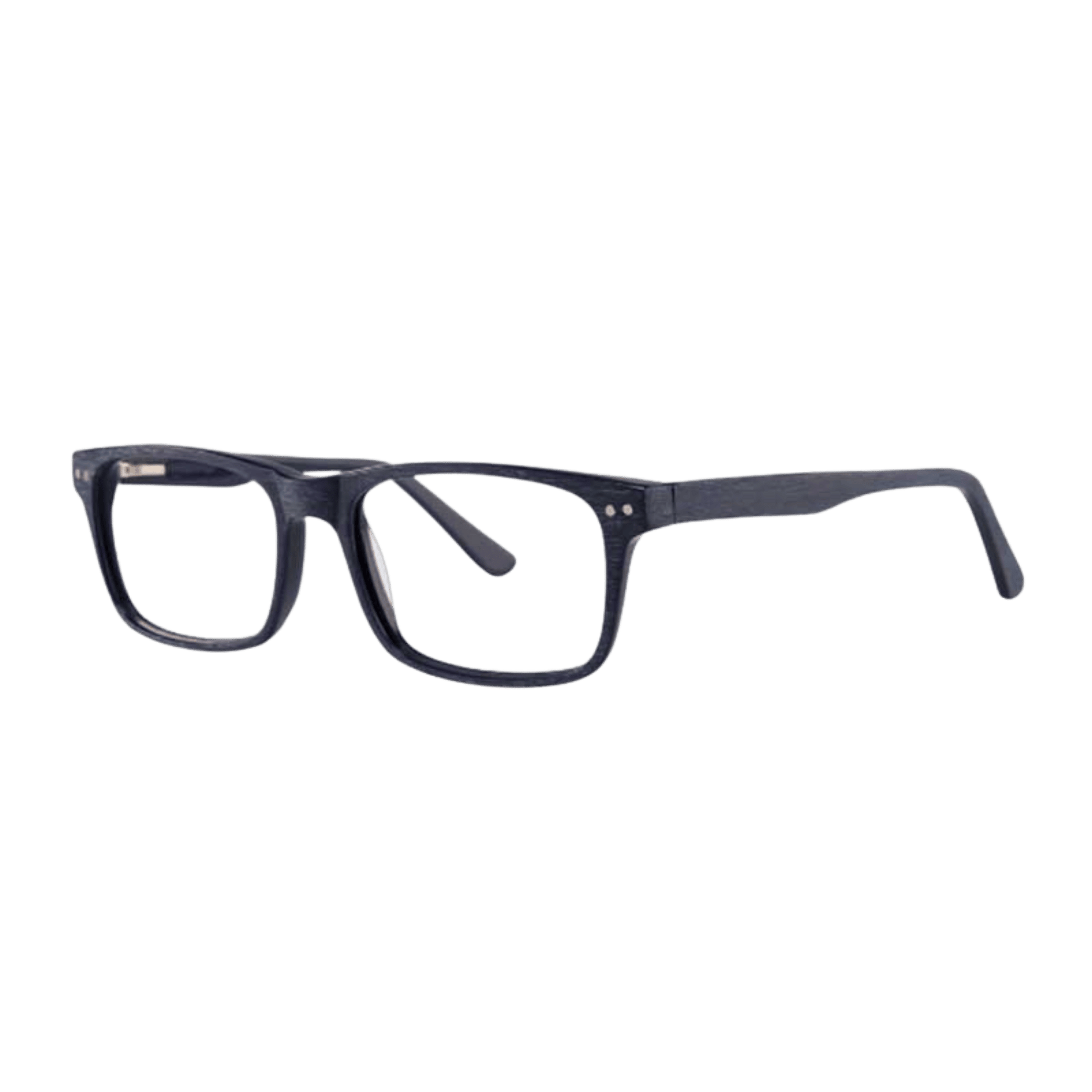 Navy thick eyeglasses