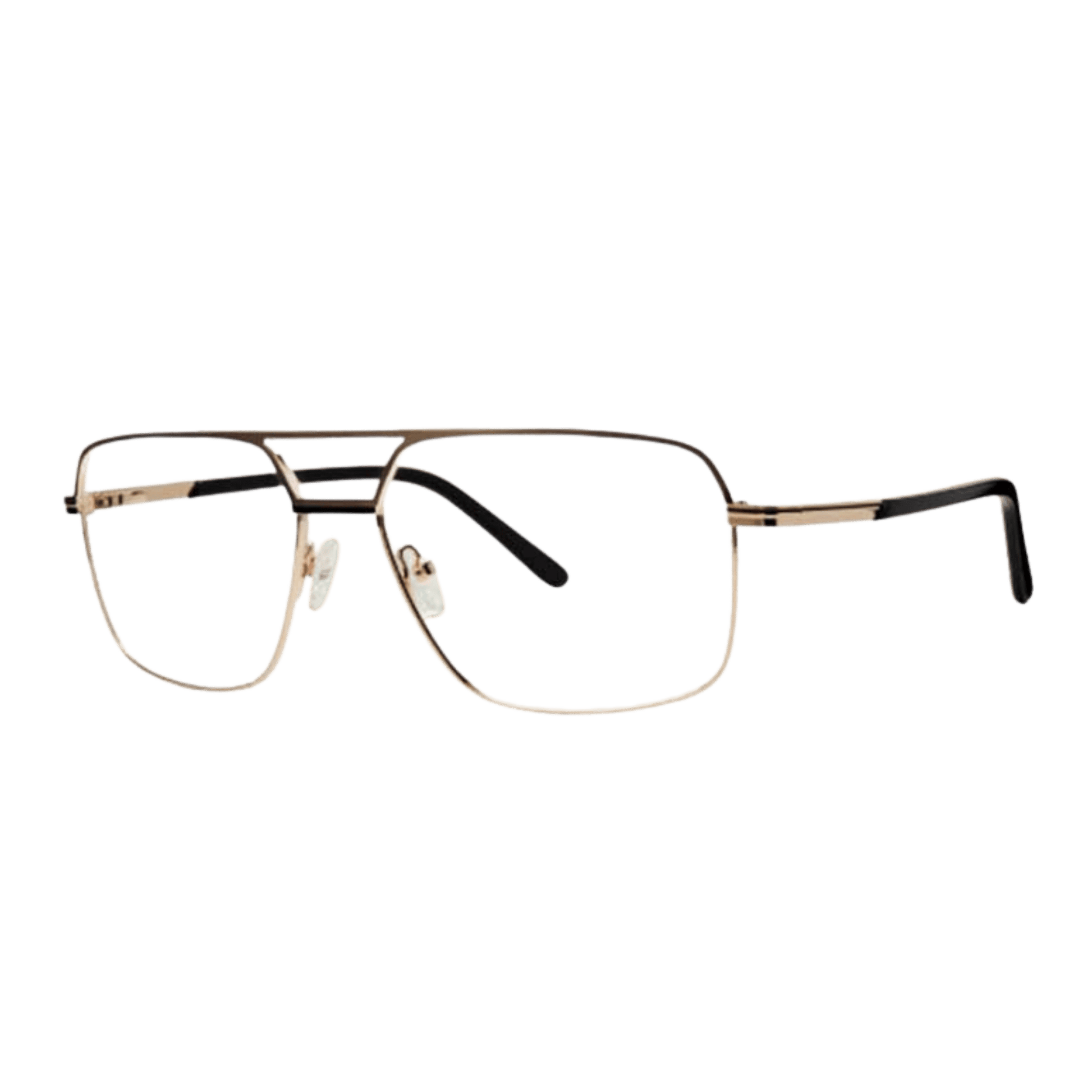 Brown Gold Eyeglasses