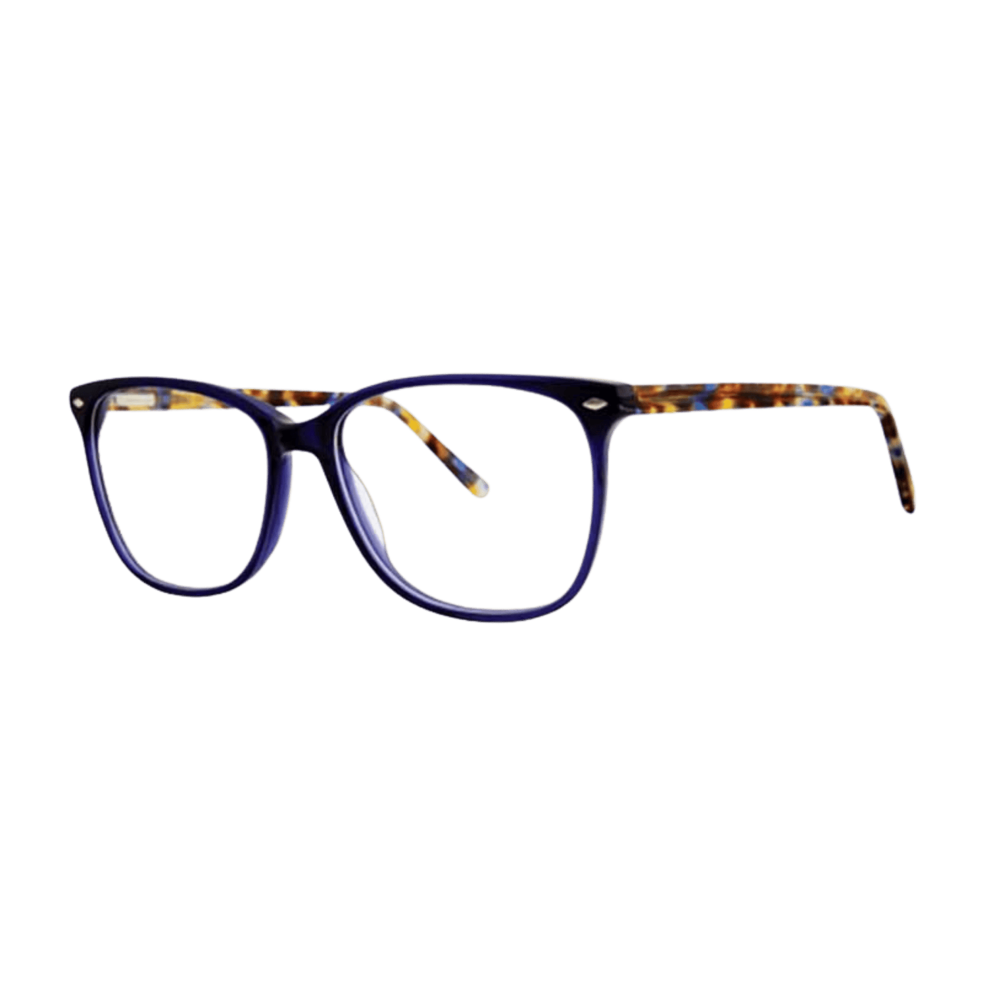 Navy on print Eyeglasses 