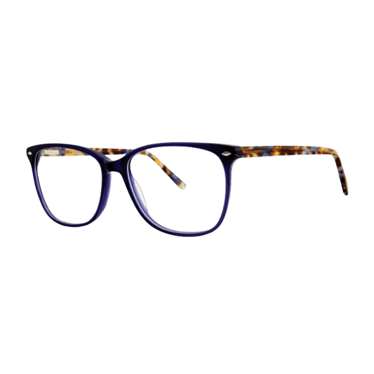 Navy on print Eyeglasses 
